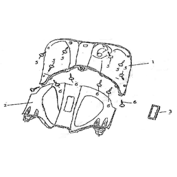 Innenhaube Fosti Retro 125cc