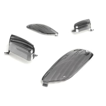 Blinkergläser BGM original 4er Set Aprilia SR 50 R schwarz