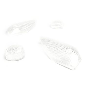 Blinkergläser BGM STYLE 4er-Set MBK Nitro (YQ50/L, 2-Takt),Yamaha Aerox (YQ50/L, 2-Takt) (1999->) weiß