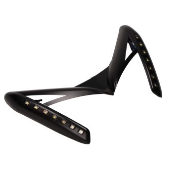 Booview mit Tagfahrlicht-Set Yamaha Aerox ab 2013 CE mattschwarz