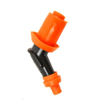 Zündkerzenstecker schwarz-orange Modell China Roller 4-Takt GY6