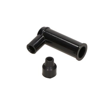 Zündkerzenstecker original Modell LO5EA Piaggio Motorblock 50cc 4-Takt 2V ←2017/100 ←2005/125 ←2016/150←2013/200/250/300/350/800/850cc abgewinkelt
