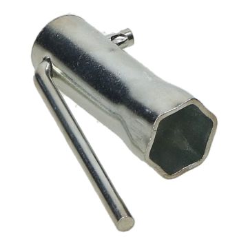 Zündkerzenschlüssel, universal länge 6 cm, Schlüsselweite 21 mm (für B-Modell-NGK-Zündkerze) DMP