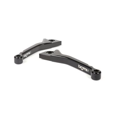 Bremshebelset BGM PRO CNC Sport, kurz (130mm) Vespa GT, GTL, GTS 125-300 schwarze ABE