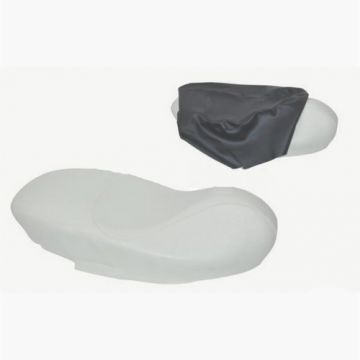 Buddyseat foam+ buddy deck schwarz Vespa Lx (Modell Primavera)