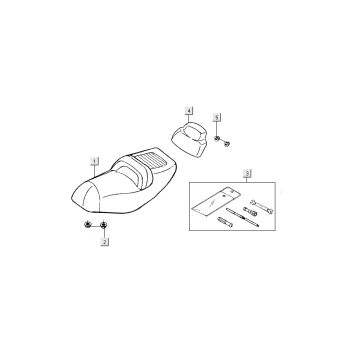 buddyseat Kymco Dink LC 2-Takt silber