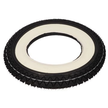 Reifen 3.50-10 Kenda K333 4PR Weißwand TT 51J