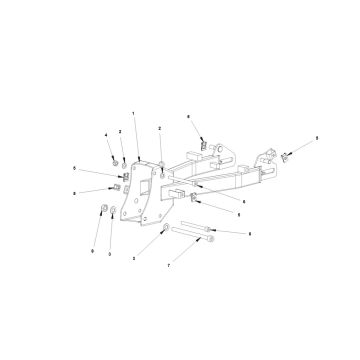 Bye-Bike Hinterradgabel-Bye Bike Achtervork