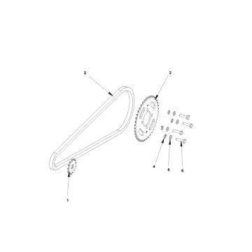 Bye-Bike-Kettenrad-Bye Bike Tandwiel