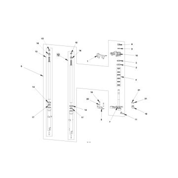 Bye-Bike Vorderradgabel-Bye Bike Voorvork