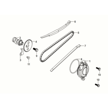 Sym Mio 50I E5 Nockenwelle