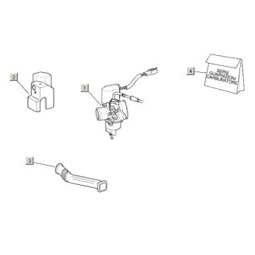 Vergaser+ zubehör Aprilia Mojito Custom 2t (Piaggio-Motor) 2004 - 2010