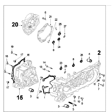 Fuhrmann Peugeot Speedfight 3 4-Takt Schwarz