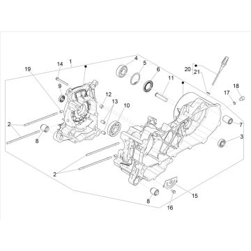 Carter Piaggo Zip 4-Takt (Euro5-Injektion IGET)