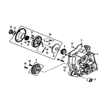 Ölpumpe rechts Ölpumpe Sym Symphony ST euro4