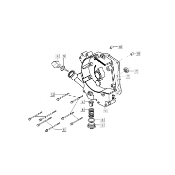 Sumpf Kymco Agility Delivery 4-Takt euro4 schwarz