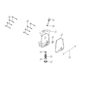 Sump Kymco City 16' 4-Takt schwarz
