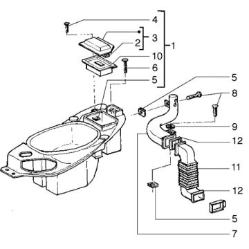 Buddybak Piaggio Liberty 2-Takt bis 2005