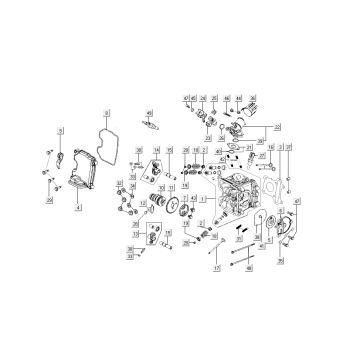 Zylinder - Teile Kymco New Sento 4-Takt 50i Gold