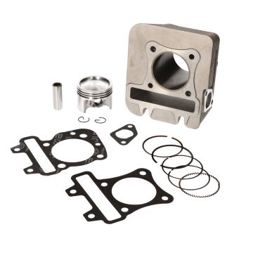 Zylinder Piaggio/Vespa 4-Takt 80cc 3V Iget Euro 4-5 49mm Aluminium komplett Power1