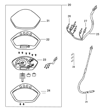 Cockpit-Teller China VX50 anthrazit matt