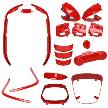 Komplettes Styling/Formpart-Set Vespa Sprint rosso rot 8-teilig (ab 2018)