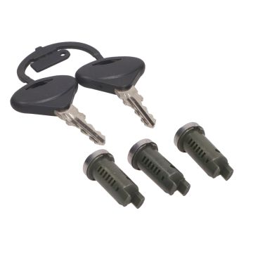 Zündschloss-Set Piaggio Zip ←2000 Modell 1/Zip SP/Zip RST/Easy Moving intern DMP 3-teilig alter Modell