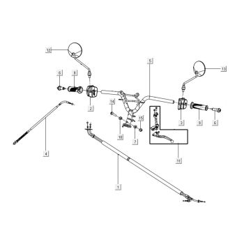 Control assy Kymco Filly 50 E5+