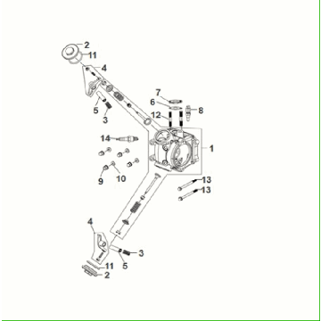 Zylinderkopf Sym Fiddle ll Euro 5
