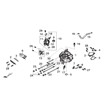 KPL-Zylinder. Sym Joymax 125I ABS