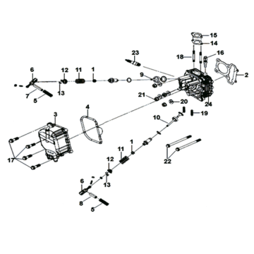 KPL Zylinderkopf. Sym Jet 14 125I E4