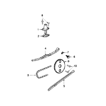 Verteilung Peugeot Kisbee RS Matt Schwarz