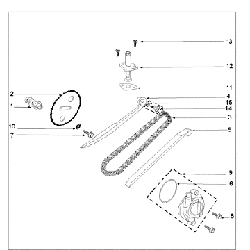 Verteilung Peugeot Speedfight 3 4-Takt Schwarz