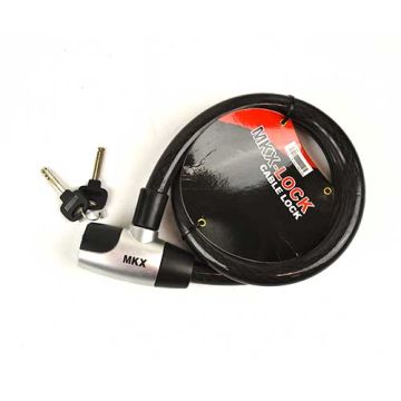 Kabelschloss MKX Schwarz/GR 20x1000mm