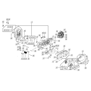 Sumpfhälften Kymco Xciting 500R EVO