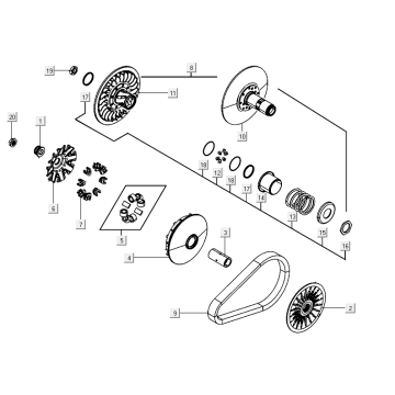 Variomatik Kymco AK550i
