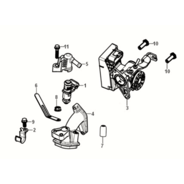 Sym Mio 50I E5 Steuergerätesatz