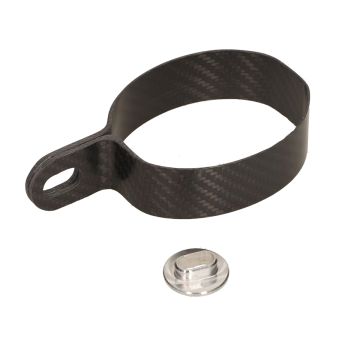 Endschalldämpfer Halterung Leovince X-fight Carbon