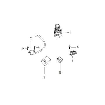 Elektroteile Agm Caferacer