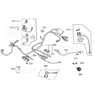 Elektroteile BTC Legend red