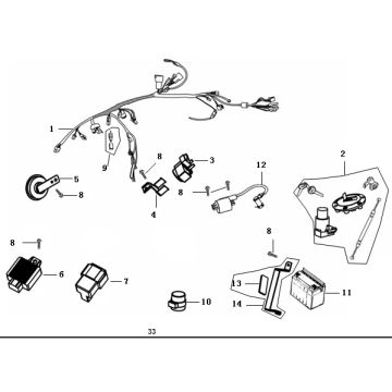 Elektrische Teile China Strada