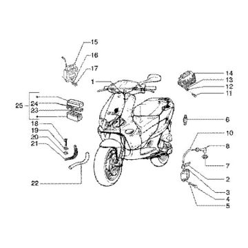 Elektroteile Gilera Runner 180cc FXR 2 Takt