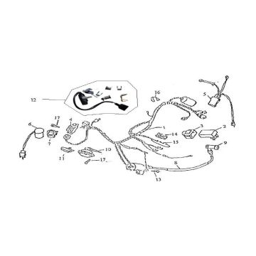 Elektrische Teile Iva Roma 125cc