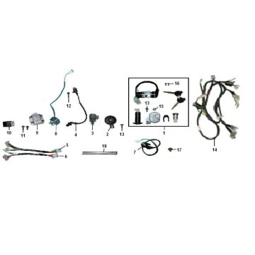 Elektroteile Riva Sport VX50S 4-Takt
