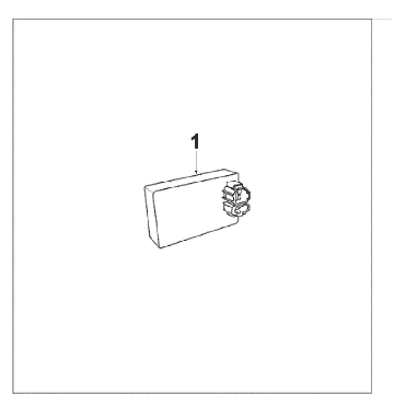 Elektronikbauteil Peugeot Tweet altbraun