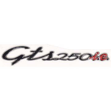 Emblem Vespa Gts 250ie Chrom (145x28mm) original