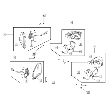 Blinklicht Kymco E-Vitality
