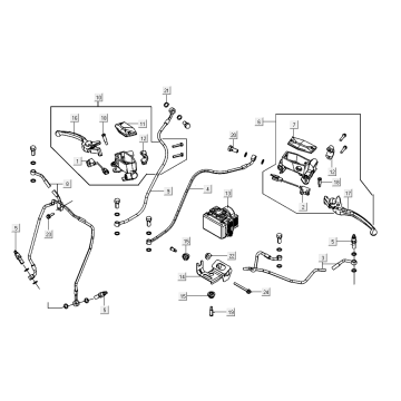 Bremssystem Kymco AK550i