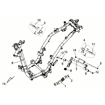 Sym Allo GT (WH006 S882U) weiße silberne Fenster