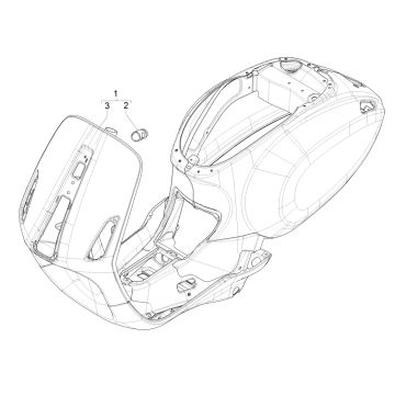Bremse Vespa Sprint 125 4T 3V IE ABS E5 2021 (EMEA)